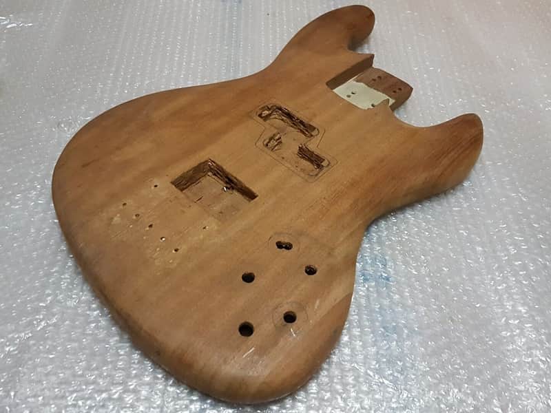 Custom Mahogany J Bass Body image 1