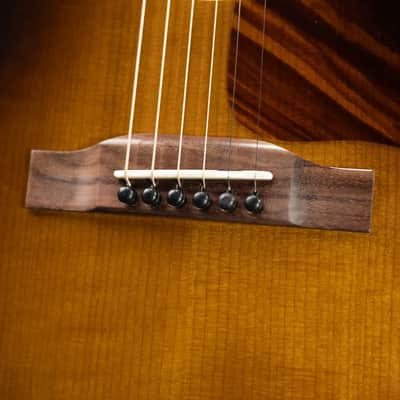 Eastman E20SS-TC Thermo-Cured Dreadnought Acoustic Guitar - Sunburst with Hardshell Case image 9