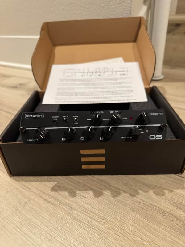 Synergy OS 2-Channel Preamp Module 2010s - Black image 1