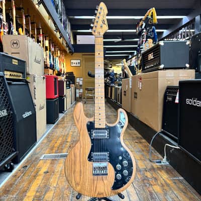 Peavey USA T-60 Solid Body Electric Guitar 1980 Natural Ash image 4