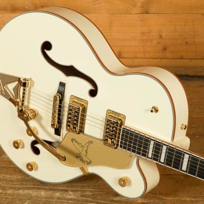 Gretsch G6136T-MGC Michael Guy Chislett Signature Falcon Vintage White image 5