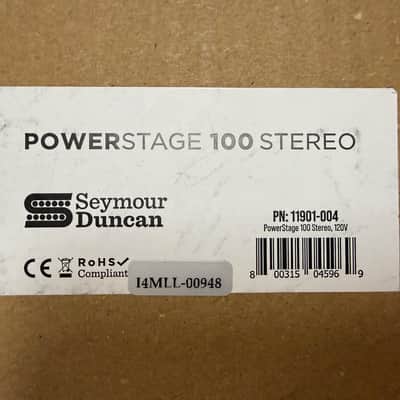 Seymour Duncan PowerStage 100 Stereo 2-Channel 100-Watt Pedalboard Guitar Amp 2023 - Present - Silver image 4