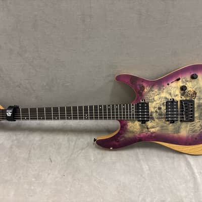Schecter Reaper-6 Diamond Series 2019 - Aurora Burst image 1
