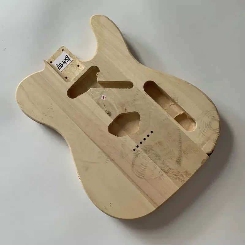 Unfinished Basswood Telecaster Tele Style Guitar Body image 1