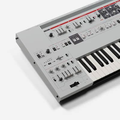 UDO Audio Super 8 Polyphonic Hybrid Keyboard Synthesizer 2025 - Present - White image 3