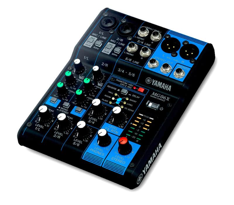 Yamaha MG06X Analog 6-Channel Mixing Console w/ Built-In SPX Effects image 1