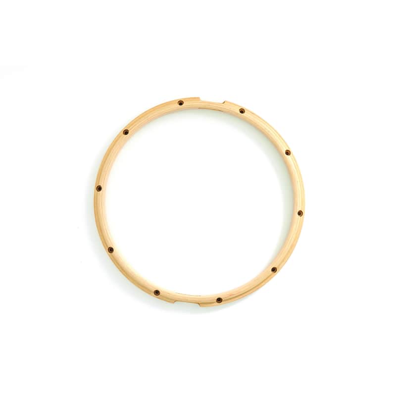 Gibraltar SC-1410WSS 14" 10-Lug Snare Side Drum Hoop Wood image 1