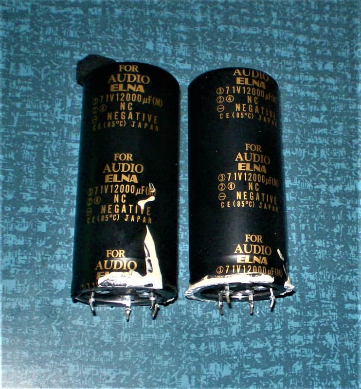 Kondensatoren f. Endstufen Elkos Capacitors f. PowerSupply ~TipTop ~ 2Stk=1Preis Bild 1