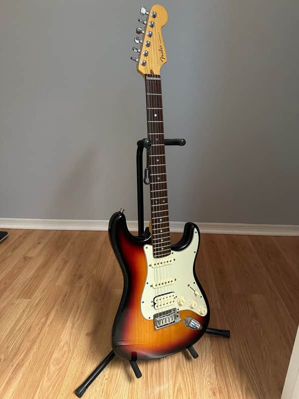 Fender American Deluxe Fat Stratocaster HSS with Rosewood Fretboard 1999 - 2003 3-Color Sunburst image 1