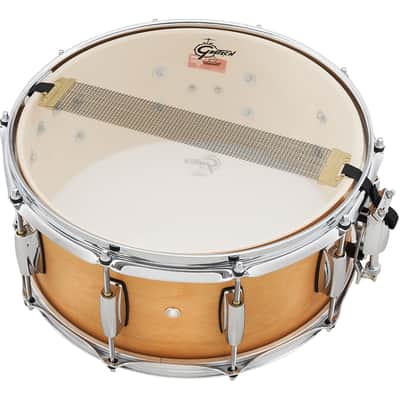 Gretsch Drums Birch Snare Drum – 6.5 inches x 14 inches, Satin Natural image 6