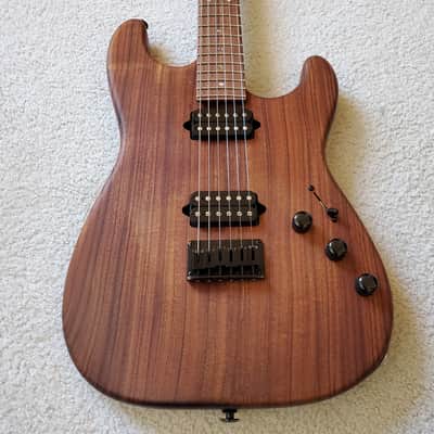 Suhr Classic Custom  Koa with Solid Pau Ferro Neck image 7