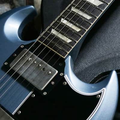 Gibson Custom Shop '61 Les Paul SG Standard Reissue 2011 - Pelham Blue Modified image 10