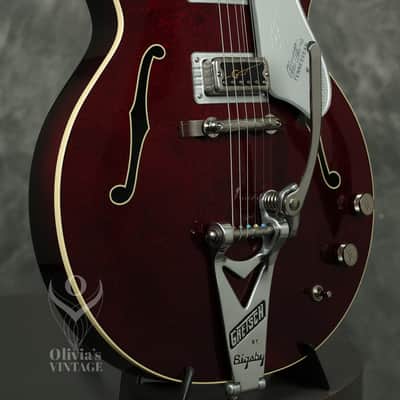 2024 Gretsch G6119T-62 Vintage Select Edition '62 TENNESSEAN Dark Cherry Stain image 12