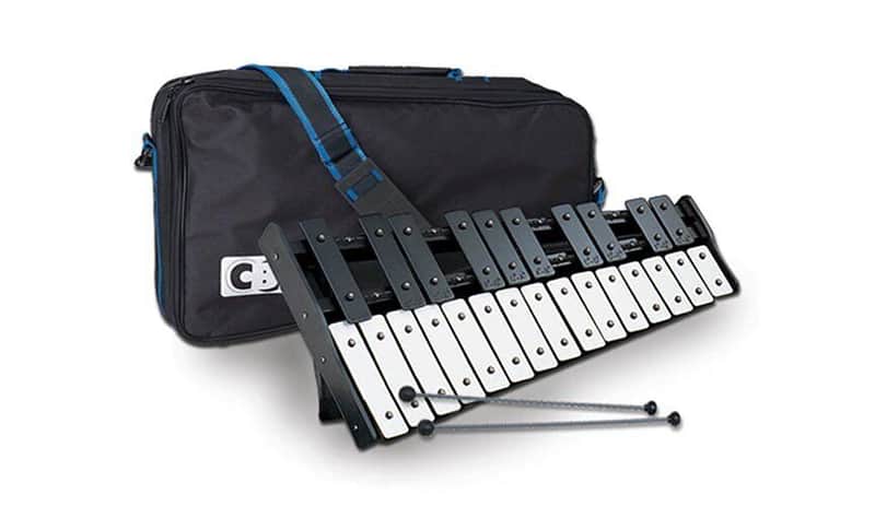 CB Percussion 25-Note Chromatic Bell Set with Bag image 1