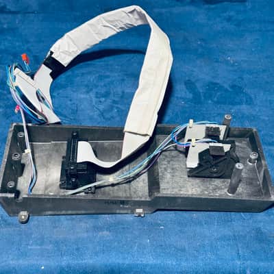 Ensoniq ESQ-1 Complete Pitch/Mod Wheel and Cartridge Port Assembly • Tested • Working image 2