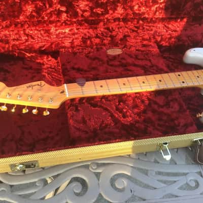 Fender Custom Shop limited edition 57 Vintage Custom Stratocaster,Mary Kay blonde,ash body,100% original,1 owner,COA,all papers,tweed case image 12