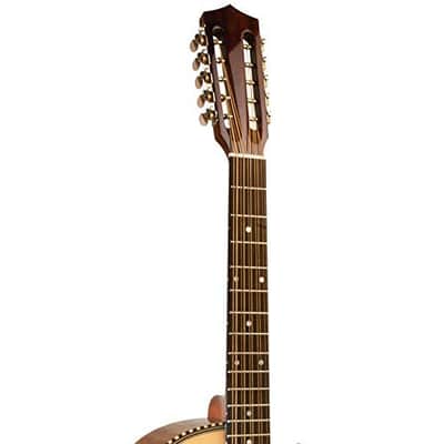 H. Jimenez El Estandar Series Acoustic-Electric Bajo Quinto (LBQ1E) image 3