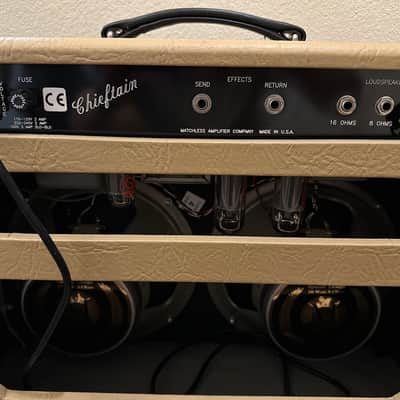 1997 Matchless Chieftain Sampson era 40-Watt 2x12" Combo image 4
