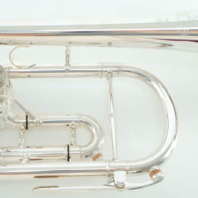Yamaha Model YTR-938FFMS Custom Bb Rotary Trumpet SN 0086 DEMO MODEL image 7