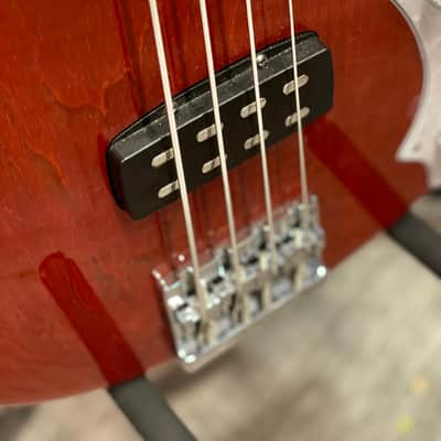 Fender American Deluxe Dimension iv 2014-15 Cayenne burst image 7