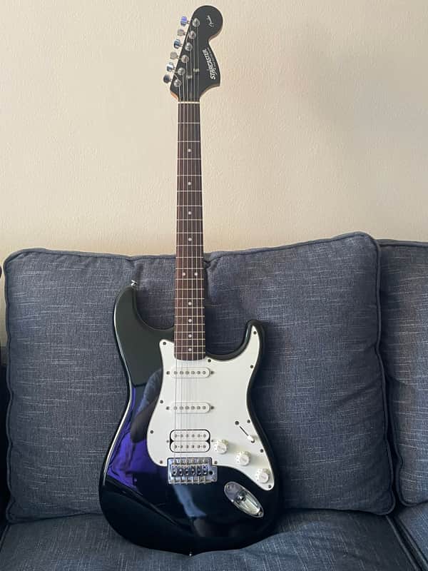 Fender Starcaster HSS 2010 - Black image 1