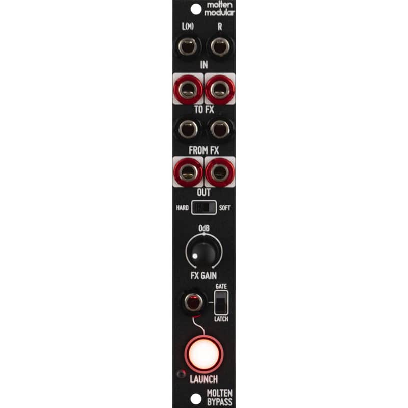 Befaco Molten Bypass Eurorack Stereo Bypass Gate Control Module image 1