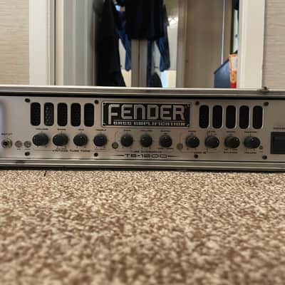 Fender TB 1200w Bass Head with Flight Case image 3