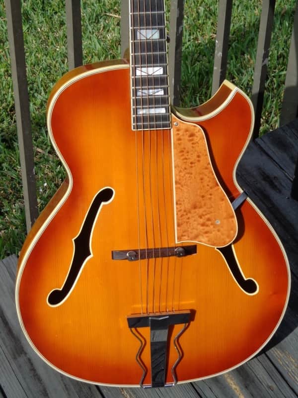 1980 Schulte  Florentine Cutaway Acoustic Jazz Guitar image 1