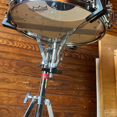 Used Concept Maple Series 5.5x14" Snare Drum with Chrome Hardware 2010s - black galaxy glitter image 3