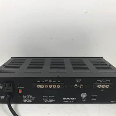 Bogen BPA-60 Power Amplifier image 5