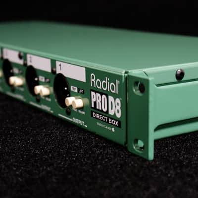 NEW Radial ProD8 8-CH Rackmount Direct Box Pro D8 image 1