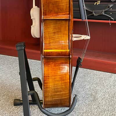 Exceptional Sounding Cello Master Wang's Own Work 200-y Old Spruce No. W8 image 14