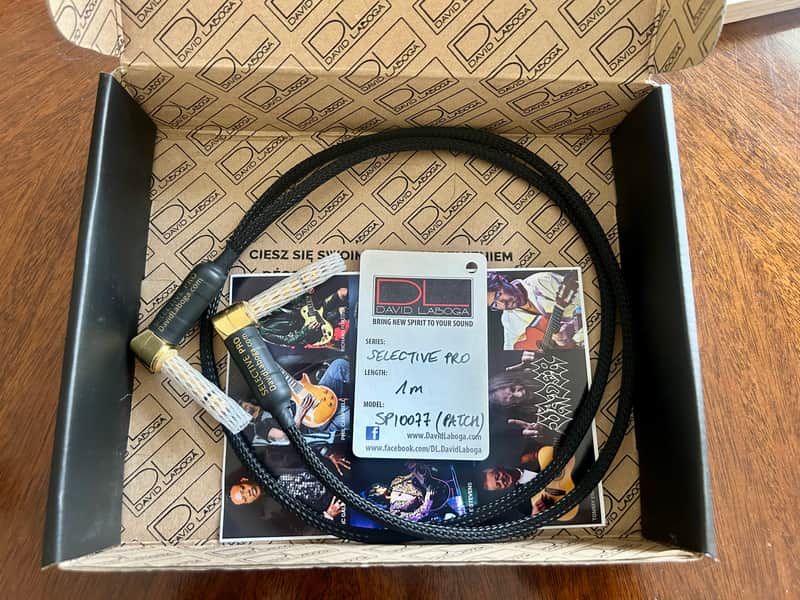 David Laboga Instrument PATCH Cable / 1m ( 3,3ft ) Selective PRO / NEW AMAZING SERIES / Best Patch image 1