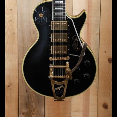 2008 Gibson Custom Shop Jimmy Page Les Paul Custom w/ Bigsby - VOS Ebony image 4