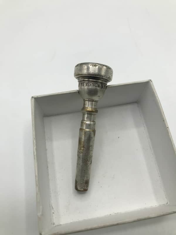 Bach MT VERNON NY Trumpet Mouthpiece 7C - Silver image 1