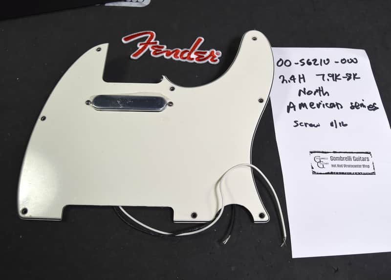 Fender American Telecaster Pickguard and Neck Pickup Assembly NOS image 1