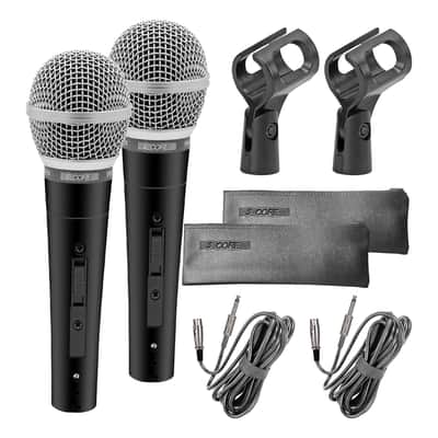 5Core XLR Microphone Dynamic Mic Karaoke Singing Studio Microfono Handheld Mics-ND 58 2PCS image 1