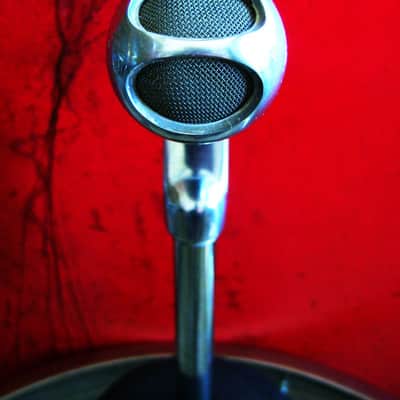 Vintage 1950's Electro-Voice 638 Omnidirectional Dynamic Microphone Hi Z harp mic w cable adapter 606 606 636 641 image 6