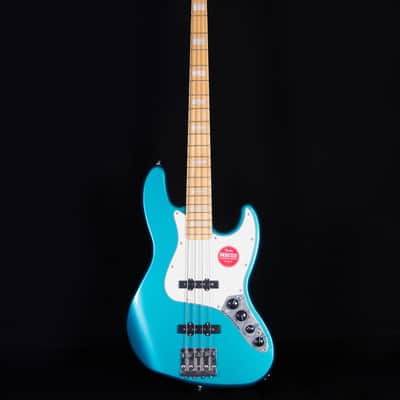 Squier Classic Vibe Active '70s Jazz Bass, Maple FB, Ocean Turquoise image 5