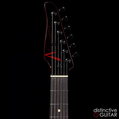 Tom Anderson Guitarworks Arc Angel Player - Transparent Cherry - 24.75 & Mahogany image 6
