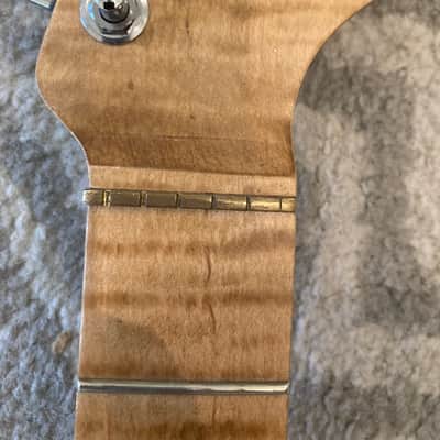 Stratocaster Neck flame Maple figured medium profile fender image 13