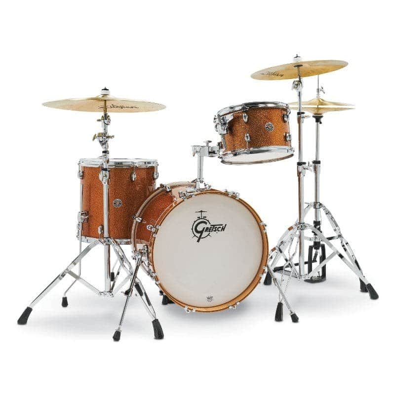 Gretsch Catalina Club Rock Shell Pack 9x13 16x16 14x24 Bronze Sparkle image 1