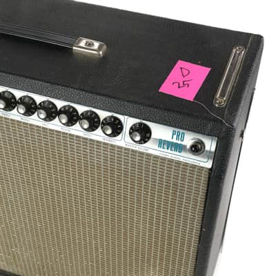 Fender Pro Reverb 2x12 Silverface Owned by Frank Iero image 6