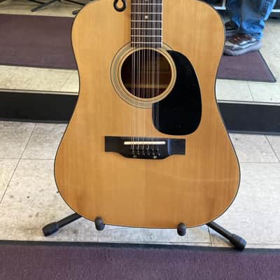 CONSIGNMENT 1970s Ventura V-17 12-String Acoustic Guitar MIJ - Natural w/HSC (Knight, N) image 2