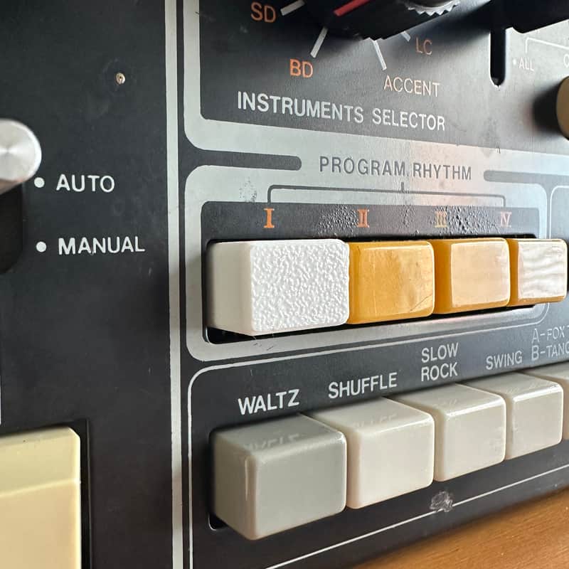 NEW 3D PRINTED Roland CR-78 68 66 Jupiter 4 Switch Push Button Cap Cover Knob image 1
