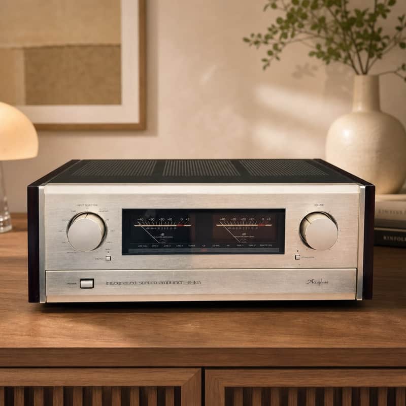 Accuphase E-405 Rare Vintage MINT Integrated Amplifier Serviced Warranty MM/MC image 1