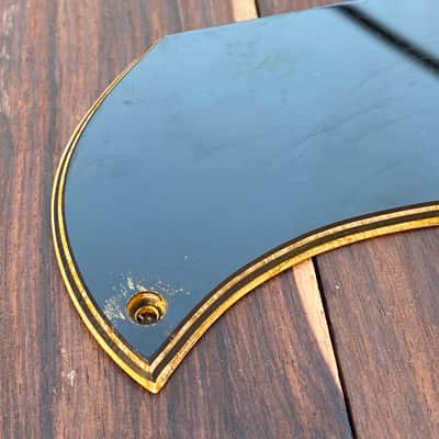 General Vintage Tone Sg 1961 / 1962 Aged Pickguard for Gibson SG bevel Black multi ply image 4