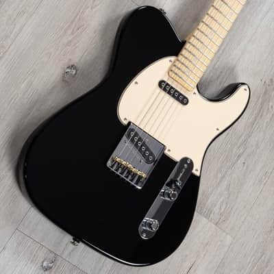 G&L USA ASAT Classic Guitar, Quartersawn Maple Fretboard, Jet Black image 2