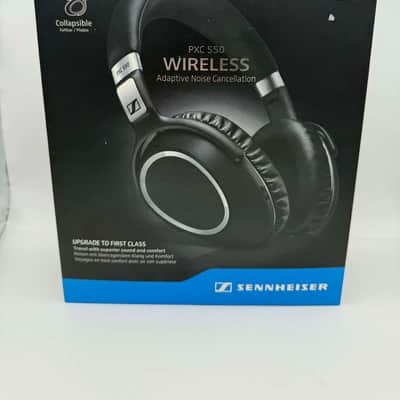 Sennheiser PXC 550 Collapsible Wireless Headphones with Adaptive Noise Cancellation 2020's - Black image 2