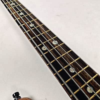 Warwick Masterbuilt P-Nut Signature III 5-string Blackwood Burl - 11.20lbs D 164317-26 image 15